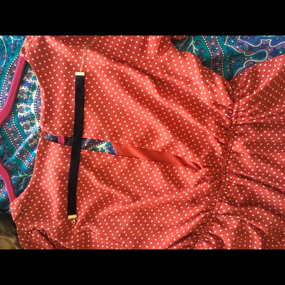 Red & White Polka Dot Dress - Picture 4 of 8